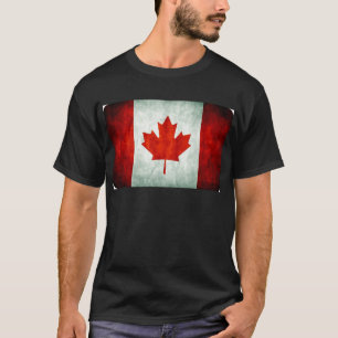 Camiseta Bandera de Canadá con problemas