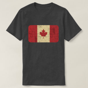 Camiseta Bandera de Canadá con problemas