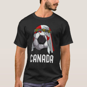Camiseta Bandera de Canadá del equipo de fútbol de Canadá 2