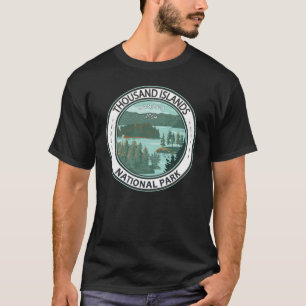 Camiseta Bandera de Canadá del Parque Nacional de las Mil I