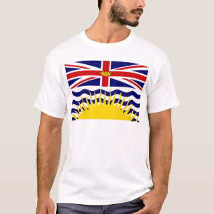 Camiseta Bandera de Canadá en Columbia Británica