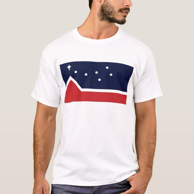 Camiseta Bandera de Canadá occidental (Anverso)