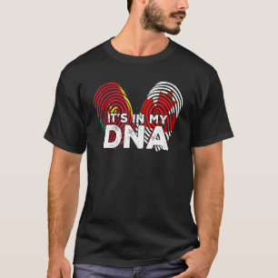Camiseta Bandera de Canadá Orgulloso Senegal ADN senegalés