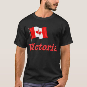 Camiseta Bandera de Canadá - Victoria