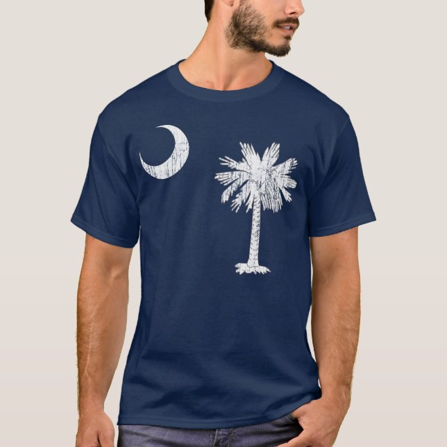 Camiseta Bandera de Carolina del Sur (Anverso)