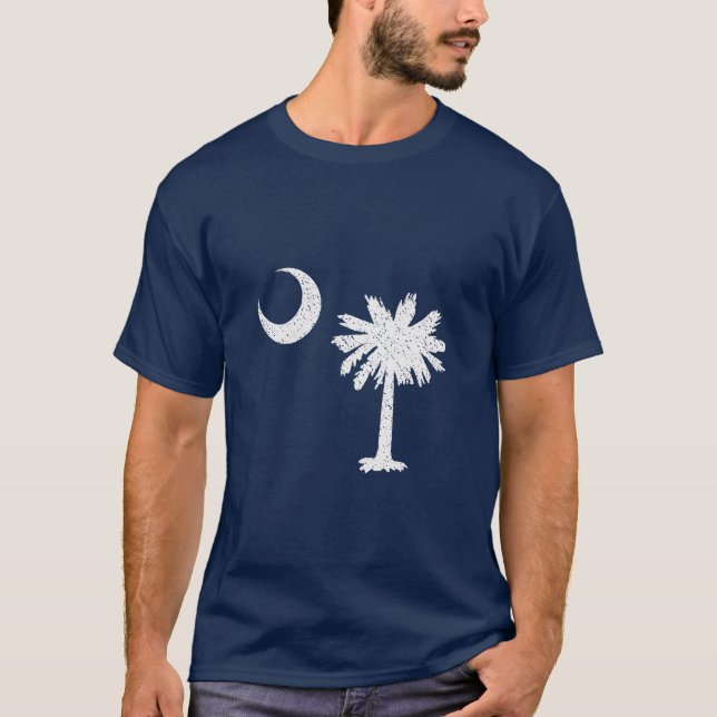 Camiseta Bandera de Carolina del Sur (Anverso)