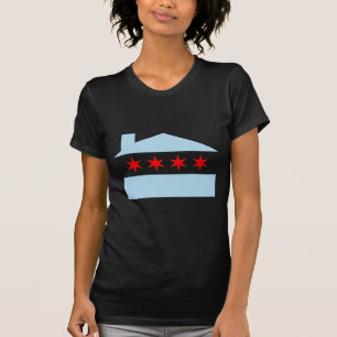 Camiseta Bandera de casa de Chicago
