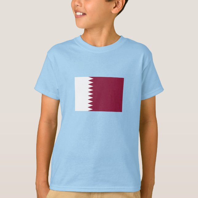 Camiseta Bandera de Catar (Anverso)