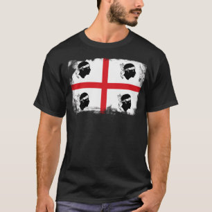 Camiseta Bandera de Cerdeña Cerdeña