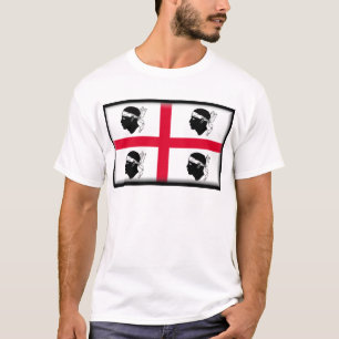 Camiseta Bandera de Cerdeña (Italia)