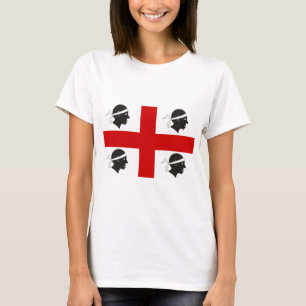 Camiseta Bandera de Cerdeña, Italia