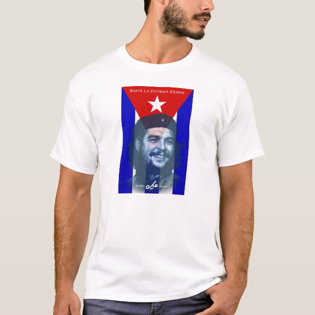Camiseta Bandera de Che Guevara (Anverso)