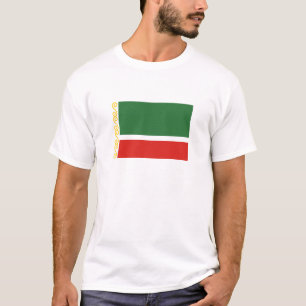 Camiseta Bandera de Chechenia