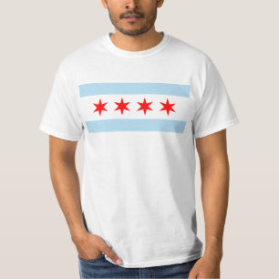 Camiseta Bandera de Chicago
