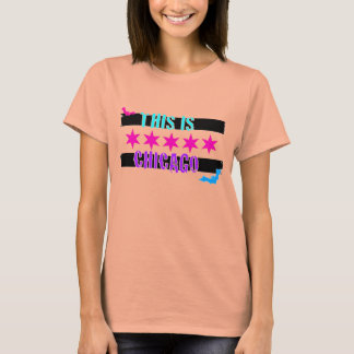 Camiseta bandera de chicago