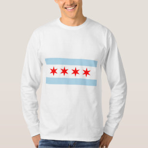 Camiseta Bandera de Chicago (Illinois)