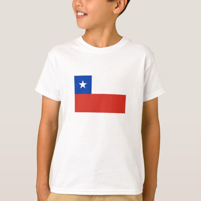 Camiseta Bandera de Chile (Anverso)