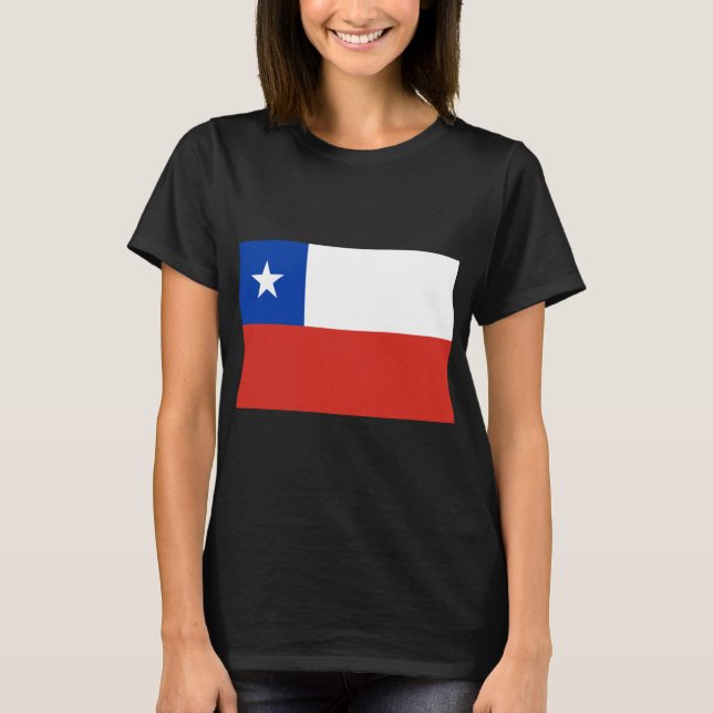 Camiseta Bandera de Chile (Anverso)