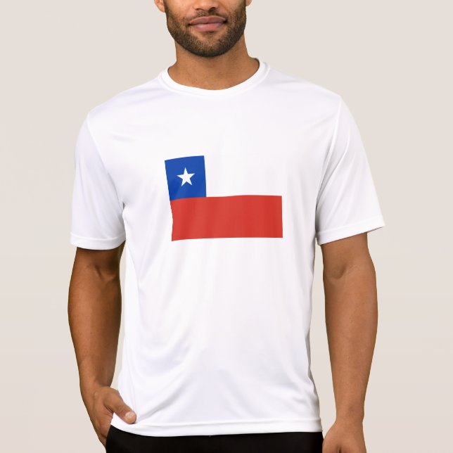 Camiseta Bandera de Chile (Anverso)