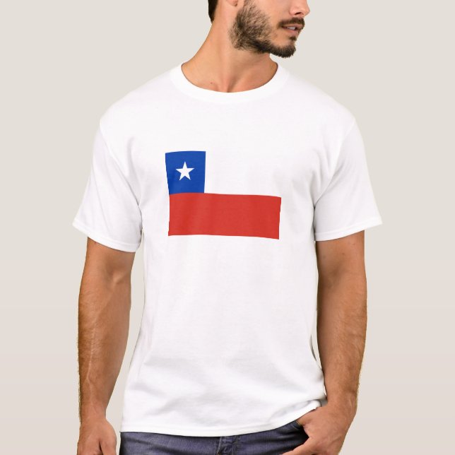 Camiseta Bandera de Chile (Anverso)