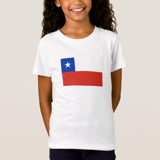 Camiseta Bandera de Chile (Anverso)