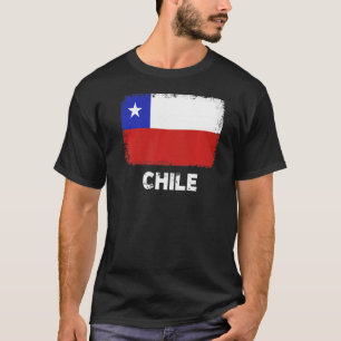 Camiseta Bandera de Chile apoya a mujeres chilenas