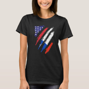 Camiseta Bandera de Chile cultivada en Estados Unidos Monum