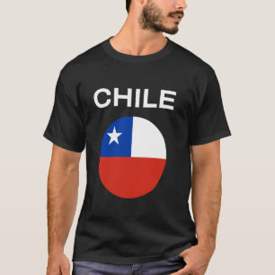 Camiseta Bandera de Chile Moderna