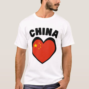 Camiseta bandera de China