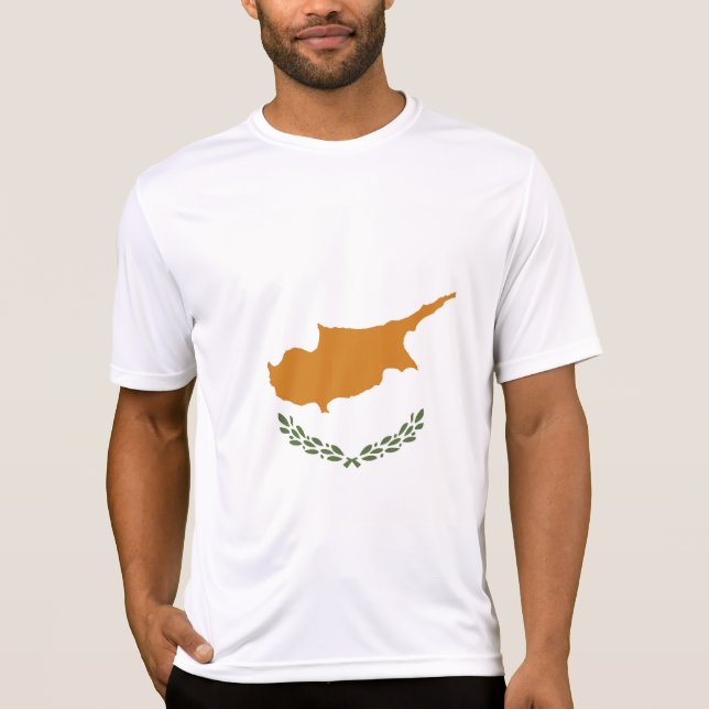 Camiseta Bandera de Chipre (Anverso)