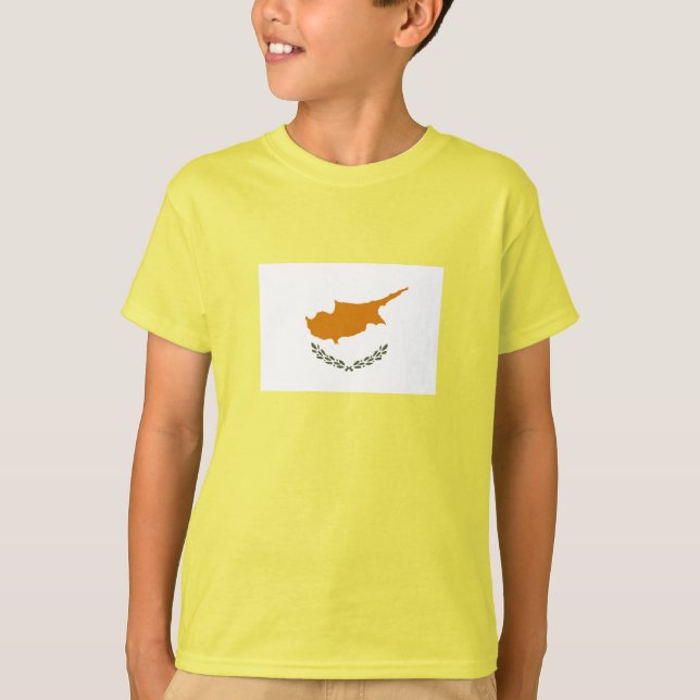 Camiseta Bandera de Chipre (Anverso)