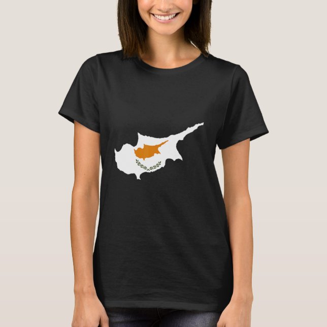 Camiseta Bandera de Chipre (Anverso)