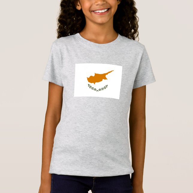 Camiseta Bandera de Chipre (Anverso)