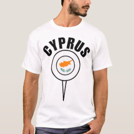 Camiseta bandera de Chipre