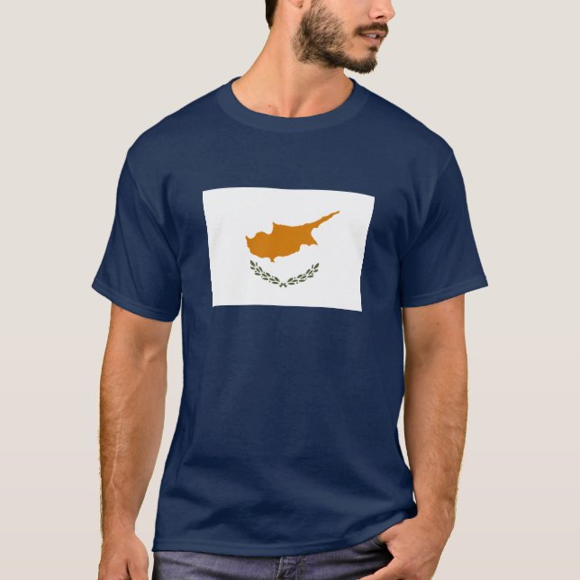 Camiseta Bandera de Chipre (Anverso)