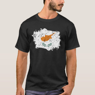 Camiseta Bandera de Chipre Bandera de Chipre