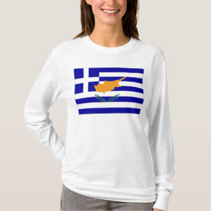 Camiseta Bandera de Chipre del Griego