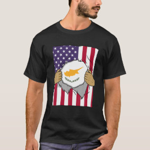 Camiseta Bandera de Chipre en mi interior Ame chipriota org