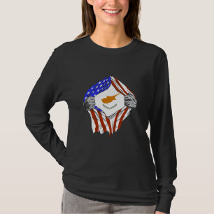 Camiseta Bandera de Chipre Estados Unidos EEUU masacra el o