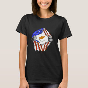 Camiseta Bandera de Chipre Estados Unidos EEUU masacra el o
