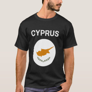 Camiseta Bandera de Chipre Moderna