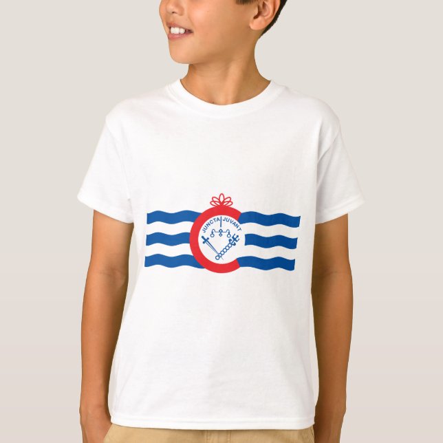 Camiseta Bandera de Cincinnati (Anverso)