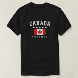 Camiseta Bandera de cinco estrellas de Toronto Canadá