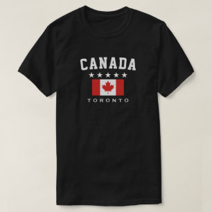 Camiseta Bandera de cinco estrellas de Toronto Canadá