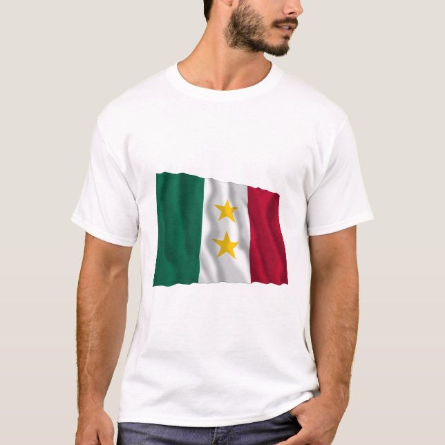 Camiseta Bandera de Coahuila y Tejas (Anverso)
