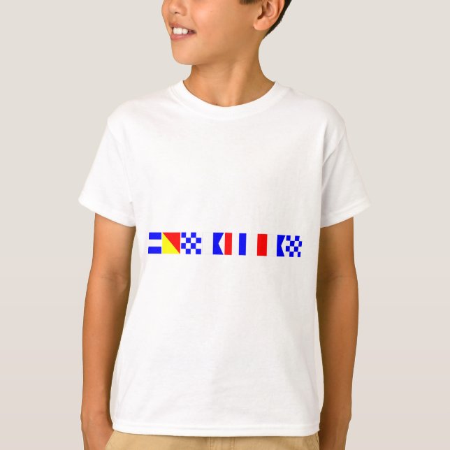 Camiseta Bandera de código Jonatán (Anverso)