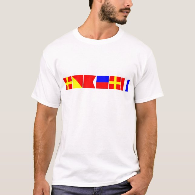 Camiseta Bandera de código Roberto (Anverso)