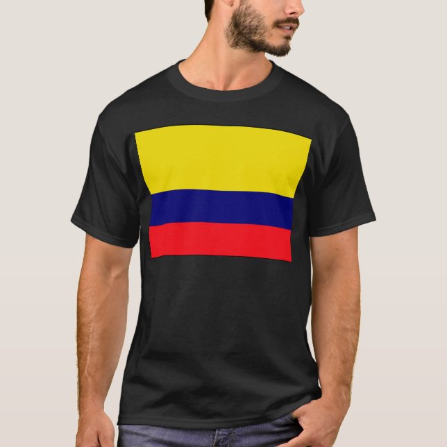 Camiseta Bandera de Colombia (Anverso)