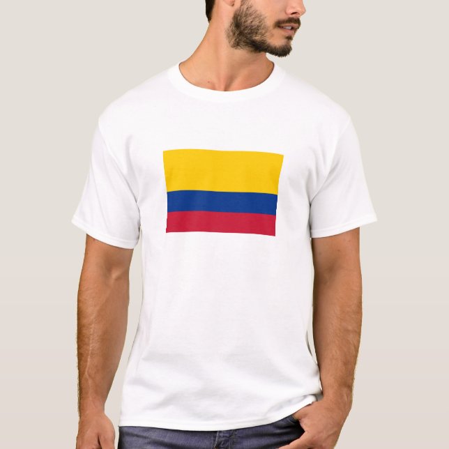 Camiseta Bandera de Colombia (Anverso)
