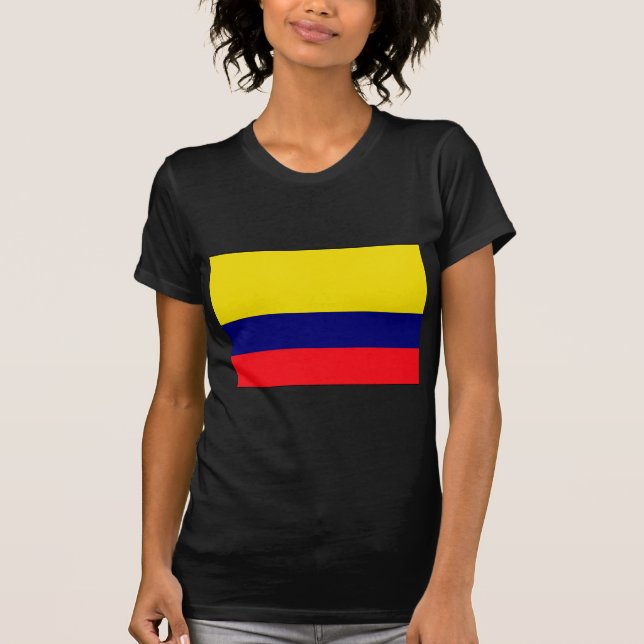 Camiseta Bandera de Colombia (Anverso)